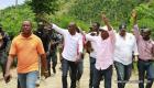 PHOTO: President Jovenel Moise visite ville Chantal, Sud Haiti