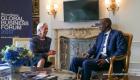 New York: Recontre President Jovenel Moise et Christine Lagarde, la Directrice du FMI