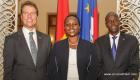 PHOTO: Haiti President Jovenel Moise and German Ambassador Manfred Auster