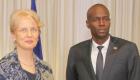 Haiti President Jovenel Moise et l'Ambassadeur de la Roumanie en Haiti