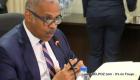 PHOTO: Haiti - Premie Ministre Jack Guy Lafontant répond au problème de la telecommunication dans le pays