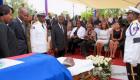 PHOTO: Haiti - President Jovenel Moise devan Kadav President Rene Preval