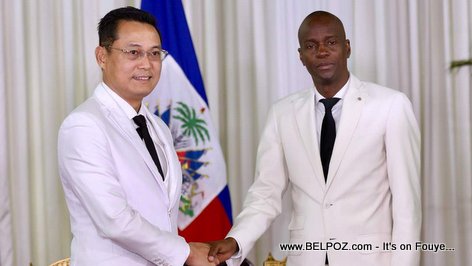 President Jovenel welcomes new Ambassador accredited to Haiti