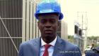 Haitian President Jovenel Moise visits an electrical substation in Tabarre