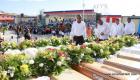 PHOTO: Haiti - President Jovenel Moise attends Gonaives Bus Victims Funeral