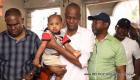 President Jovenel Moise and PM Henry Ceant visit the people affected by October 2018 Haiti Earthquake