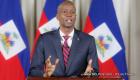 Jovenel Moise delivering a message to the people of Haiti