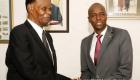 Haiti President Jovenel Moise meets ex president Boniface Alexandre