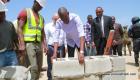 PHOTO: Haiti - President Jovenel Moise lays foundation stone at Lafito Industrial Free Zone