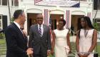 PHOTO: Haiti - PM Lafontant ap celebre fèt Independence USA nan Ambassade la